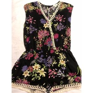 Umgee Floral Romper